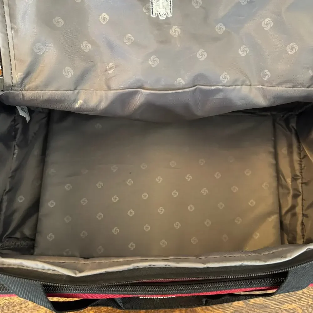 Samsonite red black